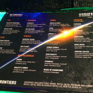 Los Tragos del Ice Bar