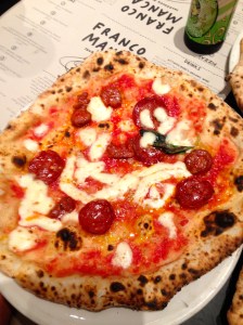 Tomato, Cured Organic Chorizo (Dry & Semi Dry) & Mozzarella